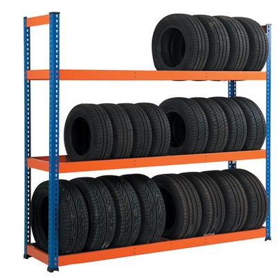 light duty tire rack, light tire rack, light tire shelving, light storage tire rack