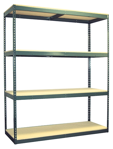 China boltless rivet shelving