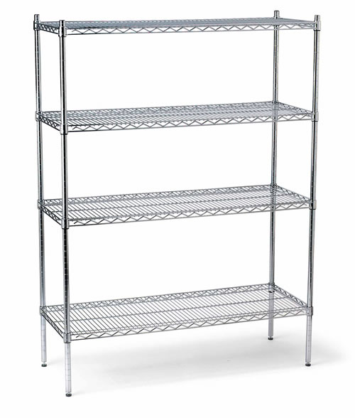 China chrome wire shelving supplier