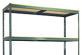 China boltless rivet shelving