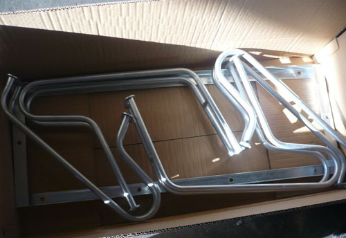 bike rack carton packing