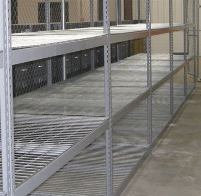 rivet rack with wire deck