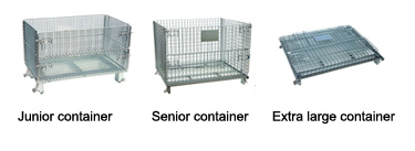 collapsible wire basket size